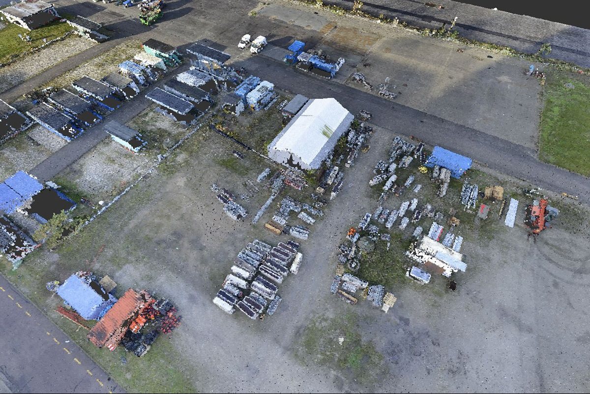 Drone opmåling af Amagerværket - projektbillede