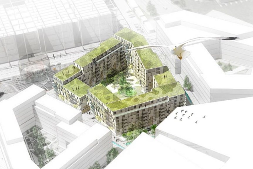 Den Grønne Karré - projektbillede