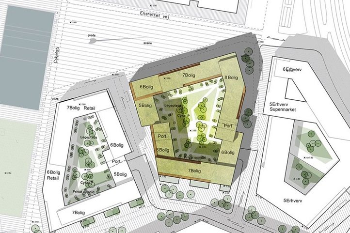 Den Grønne Karré - projektbillede