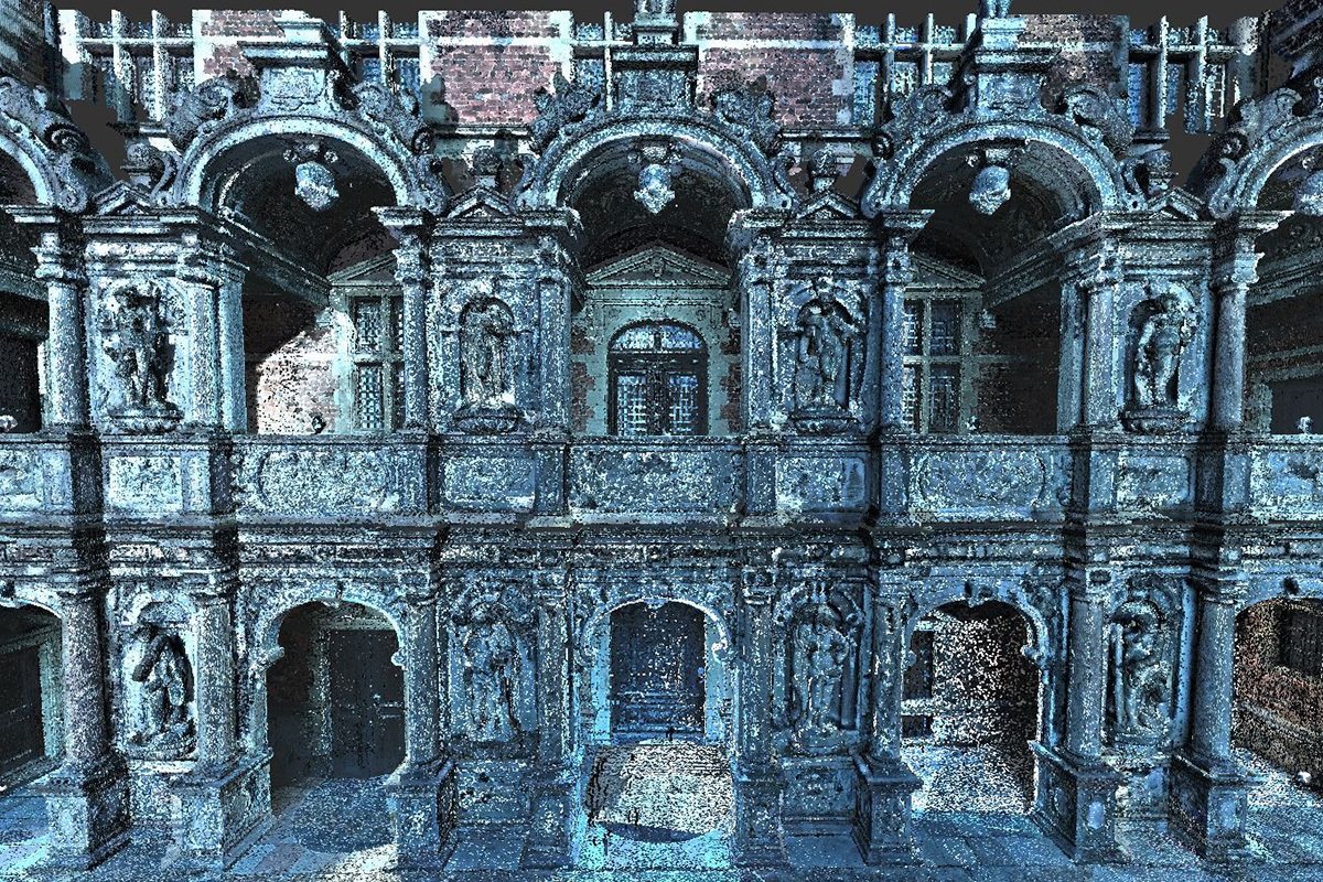 Laserscanning af Pragtgalleriet på Frederiksborg Slot - projektbillede